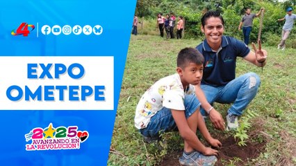 Expo Ometepe 2025: mil plantas 🌳 en adopción para reforzar la biodiversidad 🇳🇮