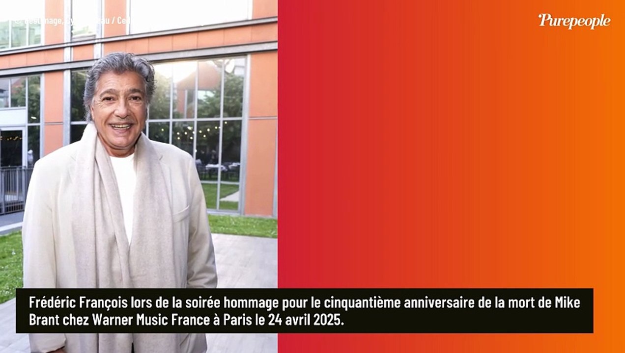 Frédéric François : Un homme de talent à qui il doit l'un de ses plus grands tubes s'en est allé, Mike Brant aussi lui devait beaucoup