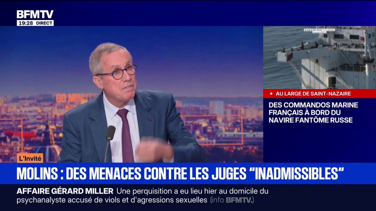 Condamnation de Nicolas Sarkozy: "On ne peut pas discréditer la justice", affirme François Molins, ex-procureur de la République de Paris
