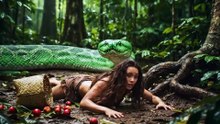 Life 5.5 Million Years Ago   The First Woman and Primates Learned to DEFEND THEMSELVES