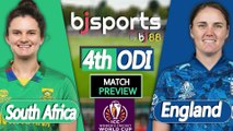 Women's World Cup |  South Africa Women vs England Women 4th ODI Match Preview |