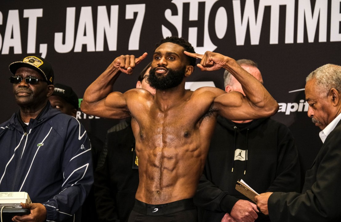 Terence Crawford’s coach Bernie Davis has hit out at Jaron Ennis