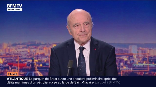 Navire fantôme russe à Saint-Nazaire: Vladimir Poutine veut disloquer l'Union européenne , estime Alain Juppé, ancien Premier ministre