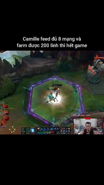 Camille feed đủ 8 mạng và farm được 200 lính thì hết game #camille #fiddlesticks #lienminhhuyenthoai #leagueoflegends #knightriseky