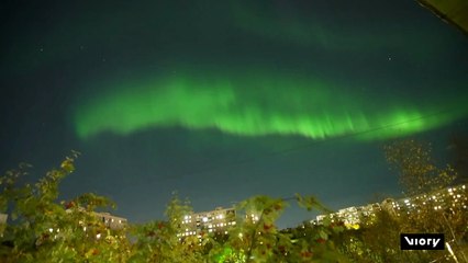 aurora boreal, rússia, 2025