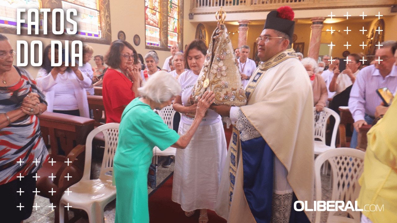 No Dia do Idoso, Imagem Peregrina leva fé e emoção ao 'Pão de Santo Antônio'