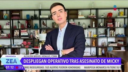 Así se vivió el día después del asesinato de “Micky Hair” en Polanco