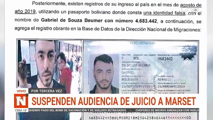 Suspende audiencia de 7 exfuncionarios de Segip q facilitaron documentos a Marset