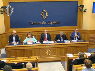 Roma - Presentazione libro su studio Intelligenza Artificiale - Conferenza stampa di Matteo Mauri (01.10.25)