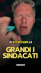 Robby Giusti - IL PROBLEMA DEI SINDACATI? NON GLI STIPENDI DA FAME… MA LA FLOTTILLA.(01.10.25)