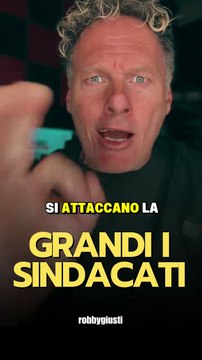 Robby Giusti - IL PROBLEMA DEI SINDACATI? NON GLI STIPENDI DA FAME… MA LA FLOTTILLA.(01.10.25)