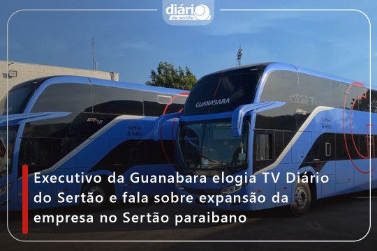 Executivo da Guanabara elogia TV Diário do Sertão e fala sobre expansão da empresa no Sertão paraibano