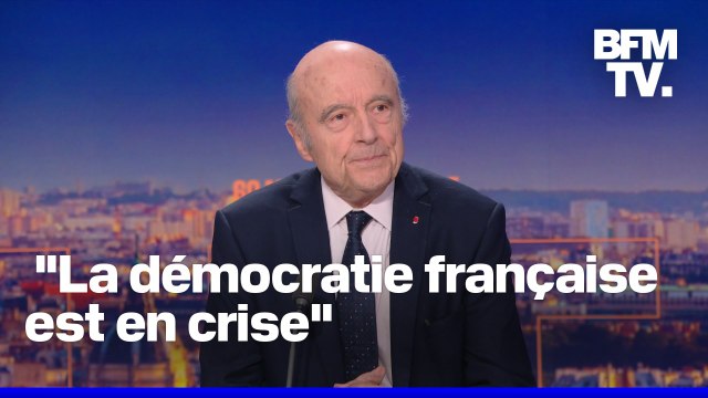 Nicolas Sarkozy, navire fantôme russe, crise politique... L'interview en intégralité d'Alain Juppé