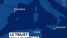 Le trajet de la flottille pour Gaza