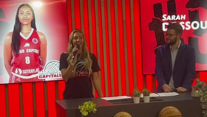 Emina Selimovic au "media day" de Namur Capitale