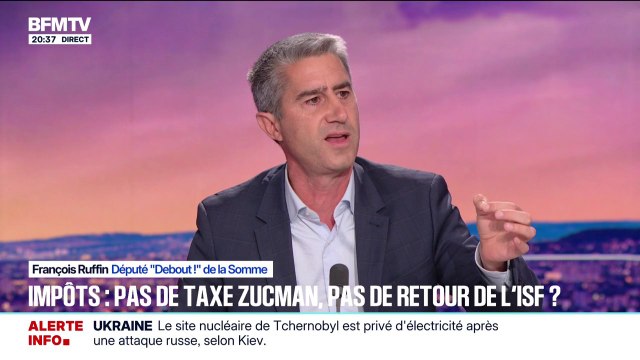 Crise politique: Il faut un changement, une vraie rupture , estime François Ruffin, député Debout! de la Somme