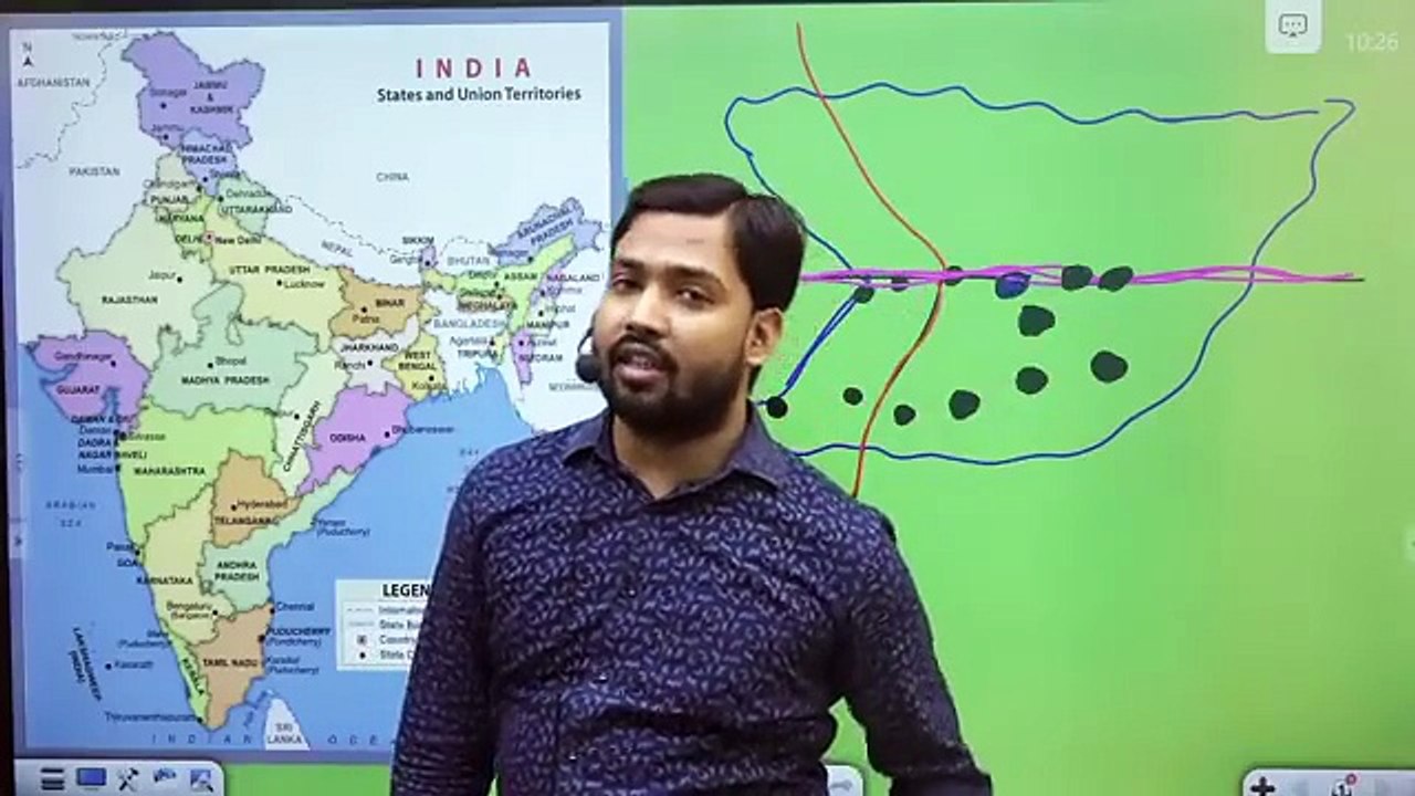 Map Class 15( Jharkhand)