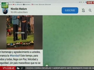 Presidente Maduro: En homenaje a ustedes arranca la Navidad con paz, seguridad y felicidad