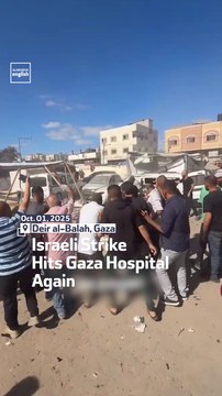 Israeli Strike Hits Gaza Hospital Again