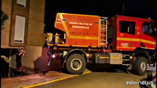 Inondazioni a Ibiza per la tempesta Gabrielle, piogge torrenziali