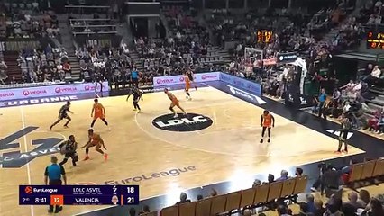 L'Asvel craque en fin de match contre Valence - Basket - Euroligue (H)