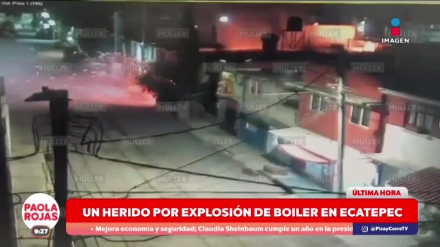 Explosión en vivienda de Ecatepec deja a una mujer herida | DPC con Paola Rojas