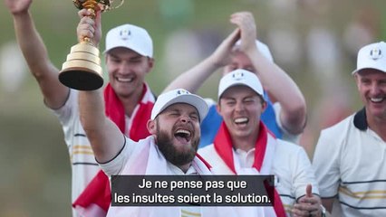 Ryder Cup - Hatton :"J'ai été victime de nombreuses insultes"