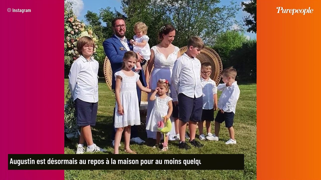 "Alléluia !" : Augustin, le fils de 2 ans de Céline Saffré (Familles nombreuses) tiré d'affaire mais pas d'école pour au moins une semaine