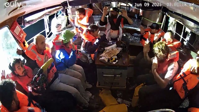 La flotilla se acerca a 90 millas de Gaza y supera el umbral en que Israel bloqueó el 'Madleen'