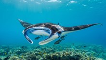Mente de Primate, Cuerpo de Pez: La Mantarraya Tiene el EQ Más Alto del Océano