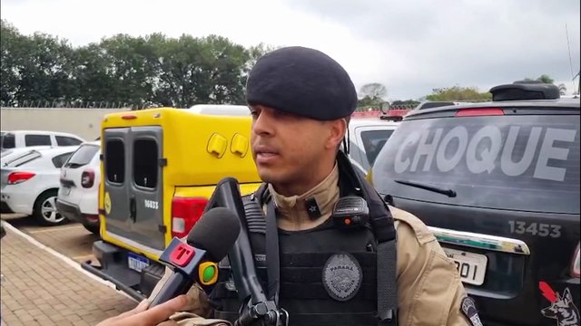 Ação rápida e eficaz: PM fala sobre prisão de assaltantes em Cascavel
