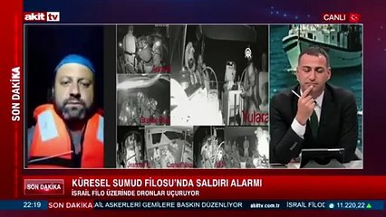 Akit TV'ye bağlanan gemiye İsrail müdahalesi!
