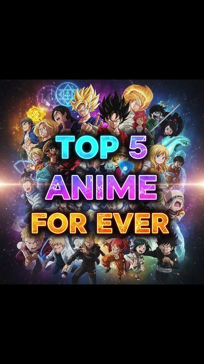 The Best 5 Anime Ever! 😱