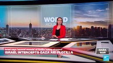 Gaza aid flotilla says Israeli warships 'intercepted' boats