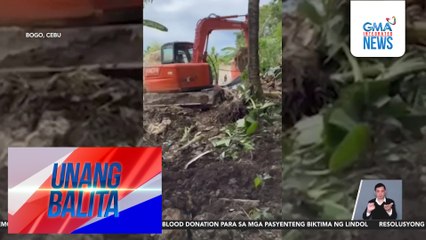 Mga taong natabunan ng malalaking bato kasunod ng magnitude 6.9 na lindol, pahirapang makuha | Unang Balita
