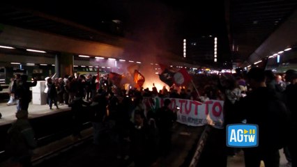 Flotilla, a Milano manifestanti sui binari di Cadorna: sono 5 mila