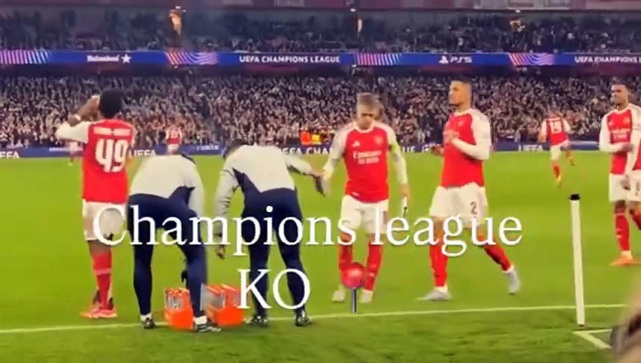 Arsenal vs Olympiacos 1-0 - Highlights & All Goals - Gabriel Martinelli Goal