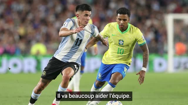 Brésil - Ancelotti : Rodrygo est très important pour nous