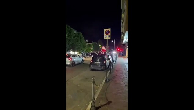 Massa, manifestazione nella notte dopo l'attacco alla Sumud Flotilla