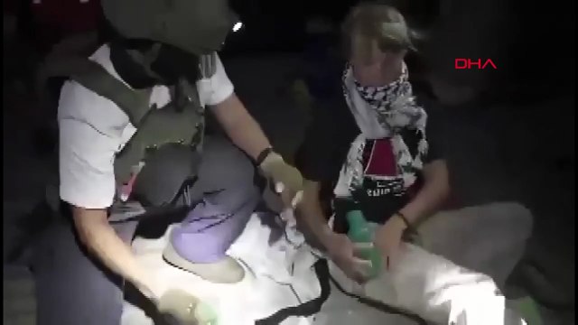 Siyonistler, Küresel Sumud Filosu’na baskın görüntülerini paylaştı!