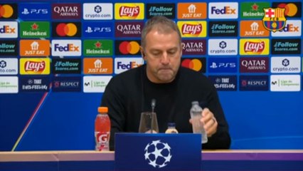 HANSI FLICK, FULL PRESS CONFERENCE after FC BARCELONA 1-2 PSG | CHAMPIONS LEAGUE