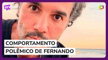 CA Fazenda 17: Fernando tem postura agressiva com mulheres