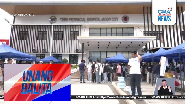 DOH, iniutos sa PhilHealth na sagutin ang mga gastusin sa ospital ng mga biktima ng lindol sa Cebu | Unang Balita