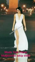 Ünlü magazinci Habib Aytekin'den muhteşem çekim: Kendall Jenner, Paris Moda Haftası'nda podyuma çıktı