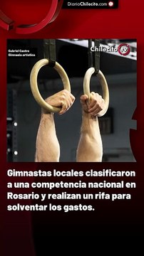 Gimnastas locales clasificaron a una competencia nacional en Rosario y realizan un rifa para solventar los gastos.