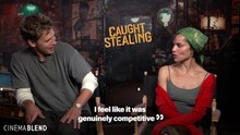 Austin Butler And Zoë Kravitz Got So Competitive During One 'Caught Stealing' Scene