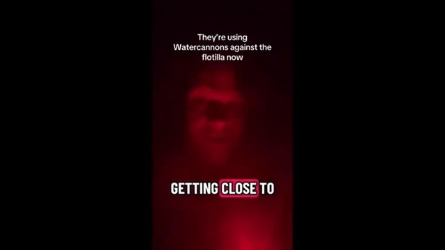 Flotilla, il video degli attivisti: «Israele sta usando i cannoni ad acqua contro le barche Yulara e Meteqe»