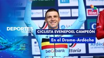 Evenepoel campeón de Europa de Contrarreloj élite masculina  DEPORTES TELESUR 01-10-2025