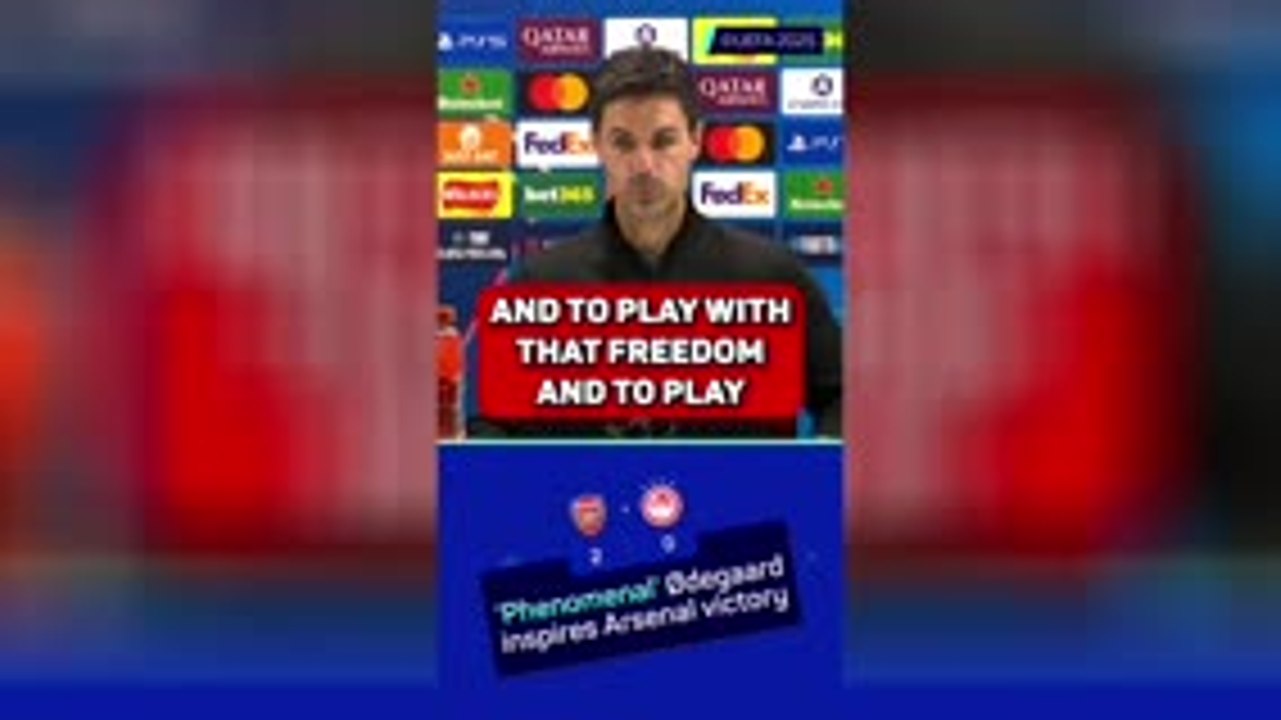 'Phenomenal' Odegaard inspires Arsenal victory