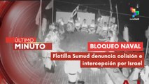 Israel intercepta y aborda barcos de la Flotilla Humanitaria Global Sumud